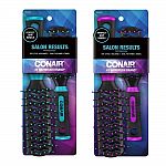 2-Piece Conair Professional Hair Brush Set (2 for $6.50)