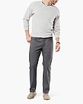 Dockers Men's Alpha Jean Cut Khakis Straight Fit $17.50 and more
