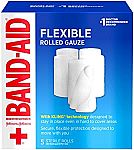 5-count Band-Aid Brand of First Aid Products Flexible Rolled Gauze Dressing (2 for $9.78)