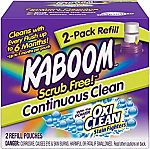 Kaboom Scrub Free! Toilet Bowl Cleaner System with 2 Refills $7.59
