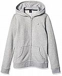 Nautica Girls' Fleece Full-Zip Hoodie $9