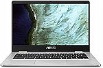 ASUS Chromebook C423 14.0" FHD Laptop (N3350 4GB 32GB) $150