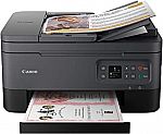 Canon PIXMA TR7020a Black Wireless Inkjet All-in-One Printer $98