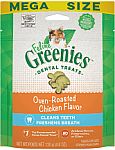 Greenies Feline Oven Roasted Chicken Flavor Adult Dental Cat Treats $3 and more