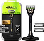 Gillette Razor with Exfoliating Bar (1 Handle, 3 Blade Refills, 1 Case, 1 Magnetic Stand) $19.59 and more