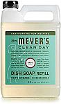 48-oz Mrs. Meyer's Dishwashing Liquid Dish Soap Refill (Basil) $6.50