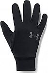 Under Armour Men's Armour Liner 2.0 Gloves (Black /Graphite) $6.25