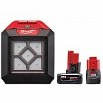 Milwaukee M12 12V 1000 Lumens Flood Light with Two Batteries $139