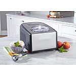 Cuisinart 1.5 Qt. Black and Silver Ice Cream Maker with Touchpad Controls $177
