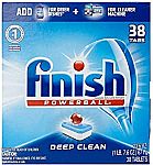 38ct Finish All in 1 Dishwasher Detergent $4.35
