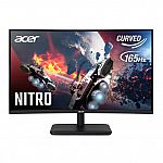 27" Acer Curved FHD 165Hz Monitor (ED270R Sbiipx) $109
