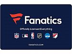 Fanatics $75 Gift Card (Email Delivery) $56 and more