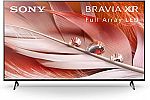 Sony X90J 65 Inch TV: BRAVIA XR Full Array LED 4K Ultra HD Smart Google TV $998