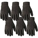 6-Pairs of Wells Lamont Cotton Work & Gardening Gloves $3.75