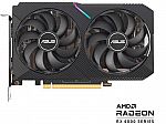 ASUS Dual AMD Radeon RX 6500 XT OC Edition 4GB GDDR6 Gaming Graphics Card $200
