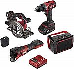 SKIL PWR CORE 20 Brushless 20V 4-Tool Combo Kit $179