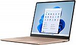 Microsoft Surface Laptop Go 12.4" Touch-Screen (i5-1035G1 8GB 256GB Sandstone) $549.99