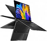 ASUS Zenbook 14 Flip OLED 14” WQXGA+ Touch Ultra Slim Laptop (Ryzen 7 5800H 16GB 512GB SSD) $1086.99