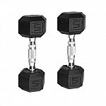 CAP Barbell Coated Hex Dumbbells, Set of 2, 5 Lbs. $10