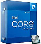 Intel Core i7-12700K LGA1700 125W Desktop Processor $221.44