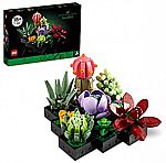 LEGO Succulents 10309 Plant Decor Building Set $39.99