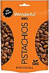 5.5-oz Wonderful Pistachios w/ No Shells (BBQ) $3.60