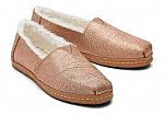 TOMS Women Alpargata Lizard Leather Wrap Shoe $16 and more