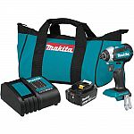 Makita 18-Volts LXT Lithium-Ion Brushless Cordless Impact Driver Kit (4.0 Ah) $79