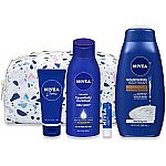 4-Piece Nivea Skin Care Gift Set w/ Travel Bag $11.16