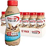 12-pack Premier Protein Shake (Cafe Latte, Caramel, Chocolate, Vanilla) $17.49