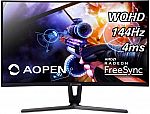 Acer 31.5" AOPEN HC1 32HC1QUR WQHD Curved Gaming Monitor $200 and more