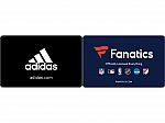 adidas $40 Gift Card + $10 Bonus + $75 Fanatics Gift Card $93