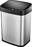 Insignia 3 Gal. Automatic Trash Can Stainless steel $19.99