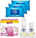3 x 75ct Clorox Disinfecting Wipes, Moisture Lock Lid $6.70 and more
