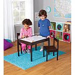 Your Zone 3 Piece Dry Erase Activity Table Play Set $29.99