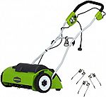 Greenworks 10A Corded 14-Inch Dethatcher + Tines $94 and more