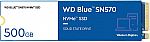 Western Digital Blue SN570 500GB Internal SSD (WDS500G3B0C) $39
