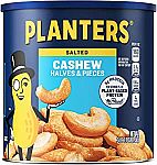 46-oz Planters Cashew Halves & Pieces (Salted) $15.80 & More