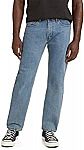 Levi's Men's 505 Regular Fit Jeans $25