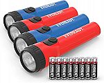 4-pack Eveready LED Flashlight Multi-Pack $5 and more