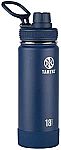18-oz Takeya Insulated Stainless Water Bottle w/ Spout Lid (Midnight) $13.95