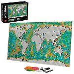 LEGO Art World Map Building Kit 31203 $199