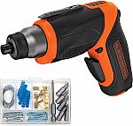 BLACK+DECKER 4V MAX Cordless Screwdriver $13.34