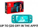 Woot App: Nintendo Switch Console $270, Switch Lite $171