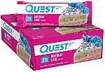12-Count Quest Nutrition Birthday Cake Bar $15.55