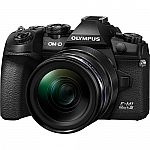 Olympus OM-D E-M1 Mark III Mirrorless Camera with 12-40mm Lens $1999