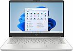 HP 14-fq0033dx 14" HD Laptop (Ryzen 3 3250U 8GB 128GB Silver) $249.99