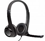 Logitech H390 On-Ear USB Wired Headset w/ Noise-Cancelling Mic $5