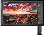 LG 27UK580-B 27” UHD Monitor $296