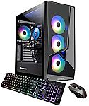 iBUYPOWER Pro Gaming Desktop TraceMR 245i (i7 11700F RTX 2060 16GB 480GB SSD + 1TB HDD) $1000